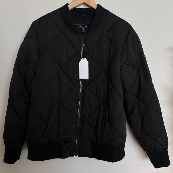 Universal Standard Puffer Bomber Black - Picture 1 of 9